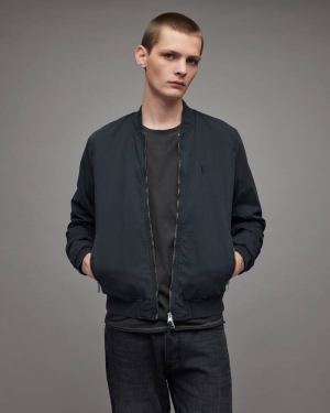 Allsaints Lows Bomber Jacka Herr Mörk | SE.MJ053W-2310