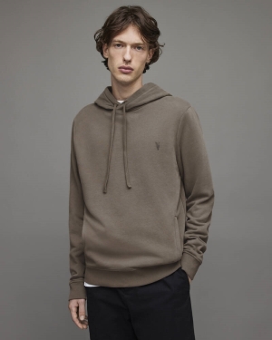 Allsaints Raven Pullover Hoodie Herr Bruna | SE.MF032X-4098