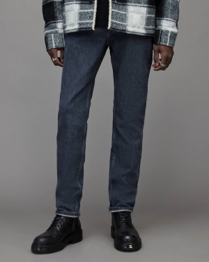 Allsaints Rex Slim Jeans Herr Indigo | SE.ME069W-21