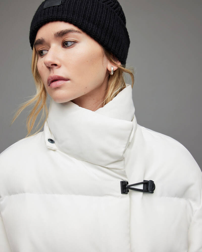 Allsaints Allais Puffer Jacka Dam Vita | SE.WO152V-437