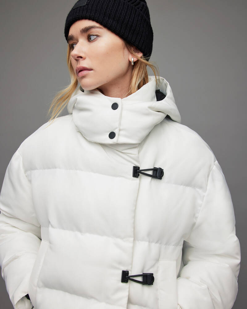 Allsaints Allais Puffer Jacka Dam Vita | SE.WO152V-437