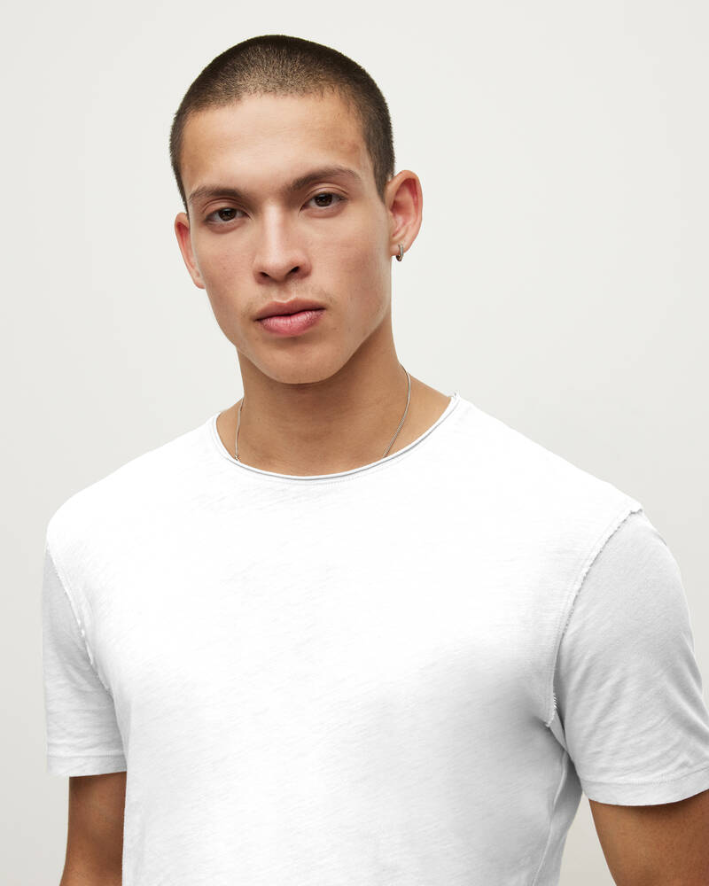 Allsaints Figure Crew 2 Packs T-shirt Herr Vita | SE.MD198S-10