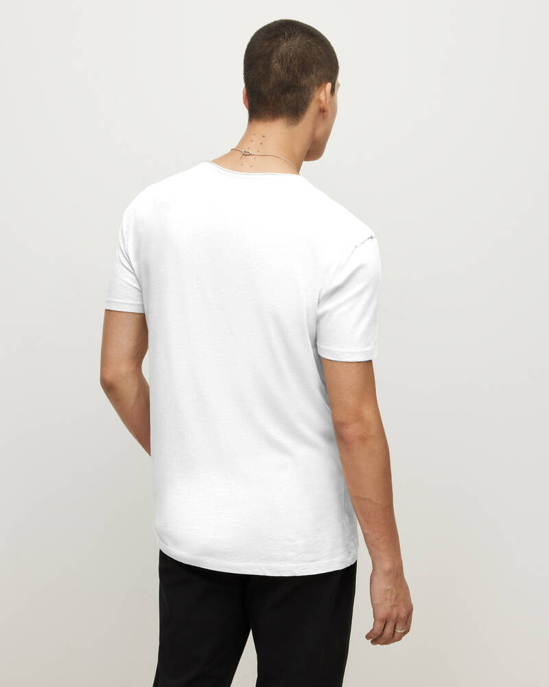 Allsaints Figure Crew 2 Packs T-shirt Herr Vita | SE.MD198S-10