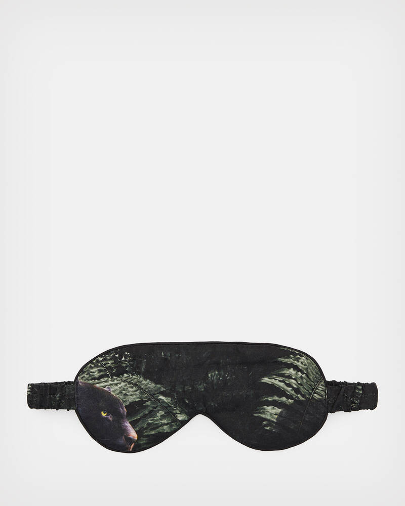 Allsaints Kim Silk Blend Eye Mask Nattkläder Dam Gröna | SE.WX018X-5406