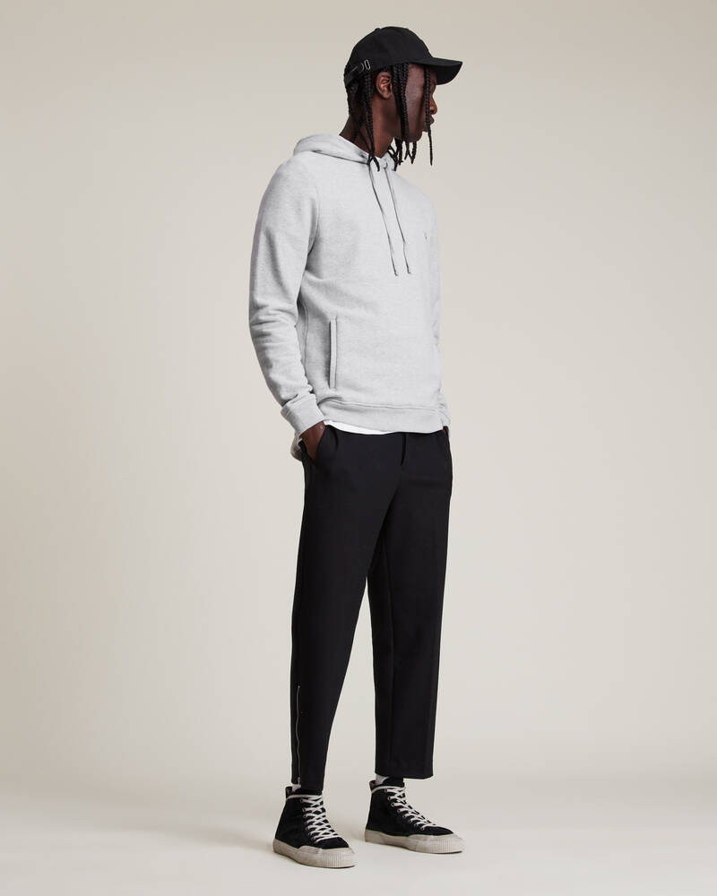 Allsaints Raven Pullover Hoodie Herr Grå | SE.MF064M-107