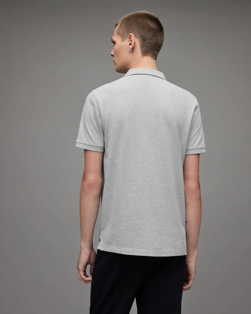 Allsaints Reform Korta Sleeve Shirt Piketröja Herr Grå | SE.MD051H-107