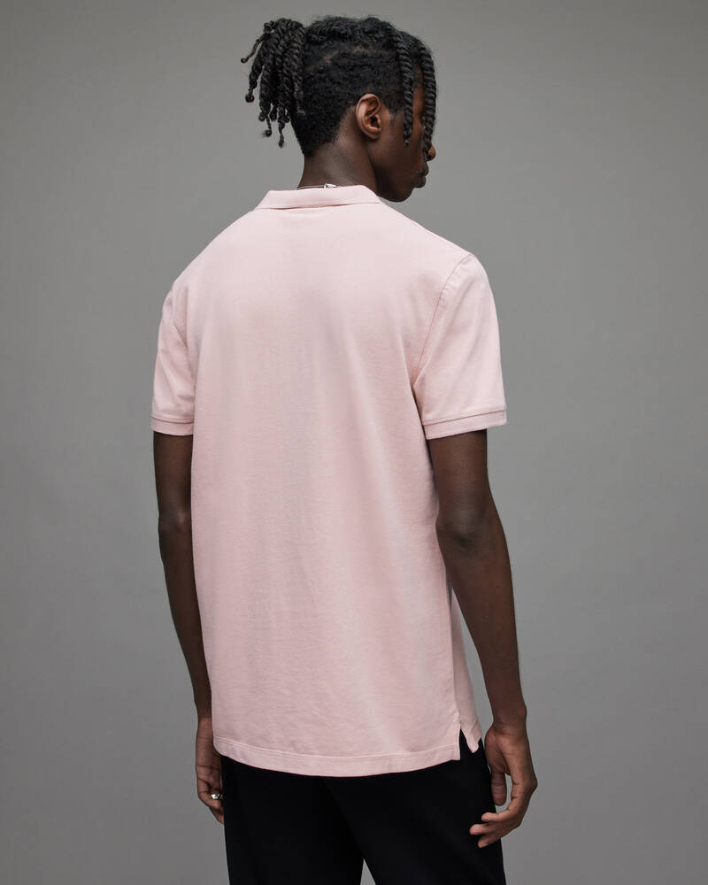 Allsaints Reform Korta Sleeve Shirt Piketröja Herr Lila Rosa | SE.MD252W-7506