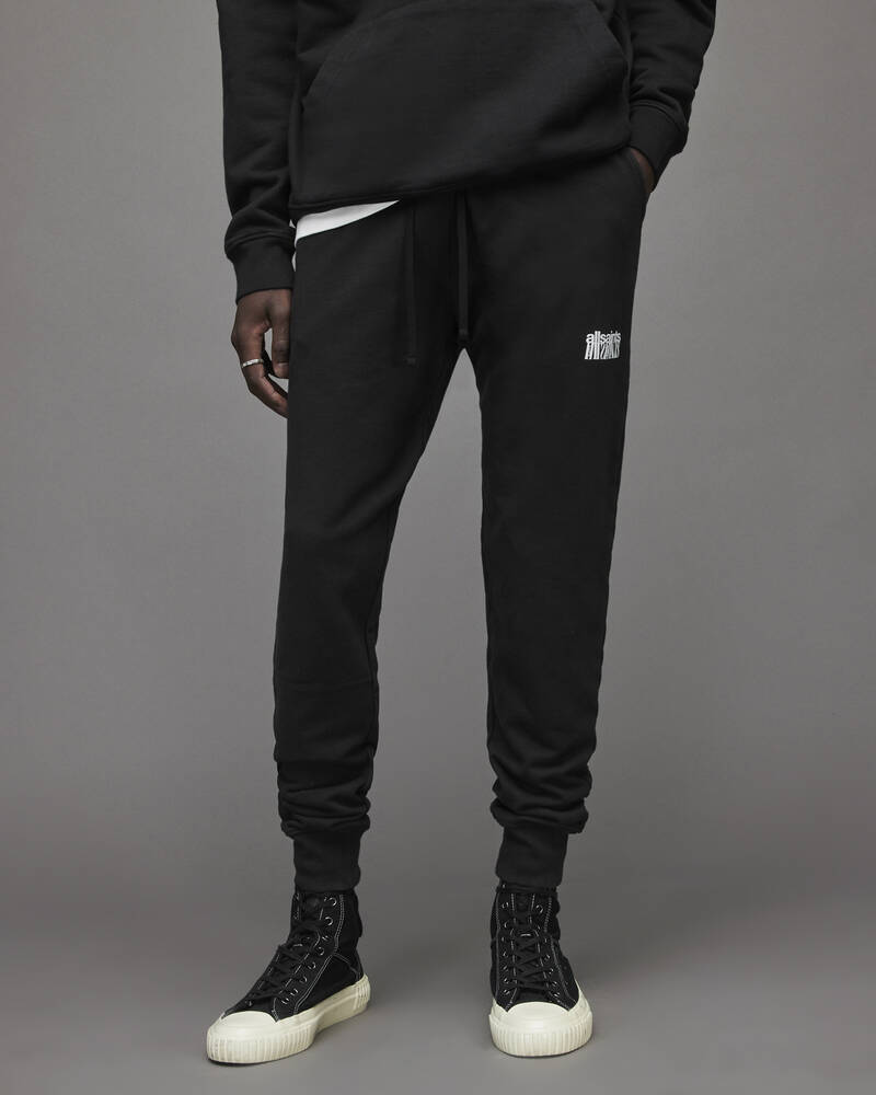 Allsaints Refract Cuffed Slim Sweatpants Långbyxor Herr Svarta | SE.MG083X-451