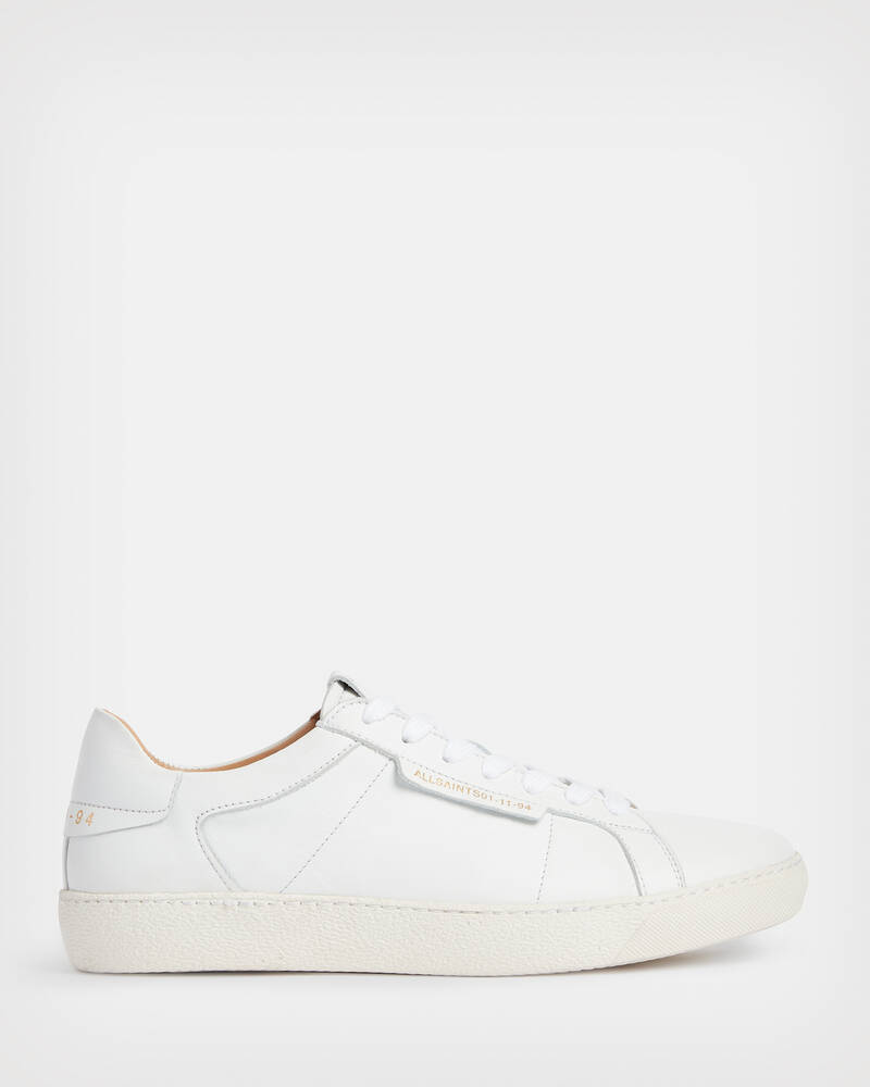 Allsaints Sheer Läder Low Trainers Loungewear Dam Vita | SE.WF081V-10