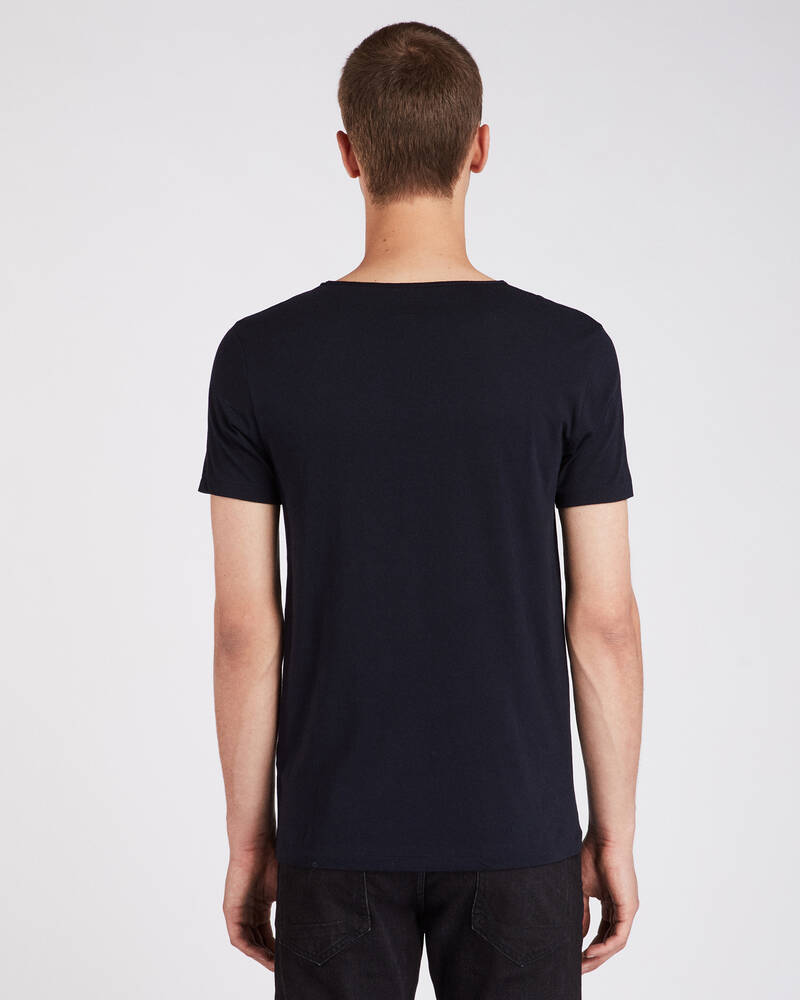 Allsaints Tonic Scoop T-shirt Herr Marinblå | SE.MD108E-3968