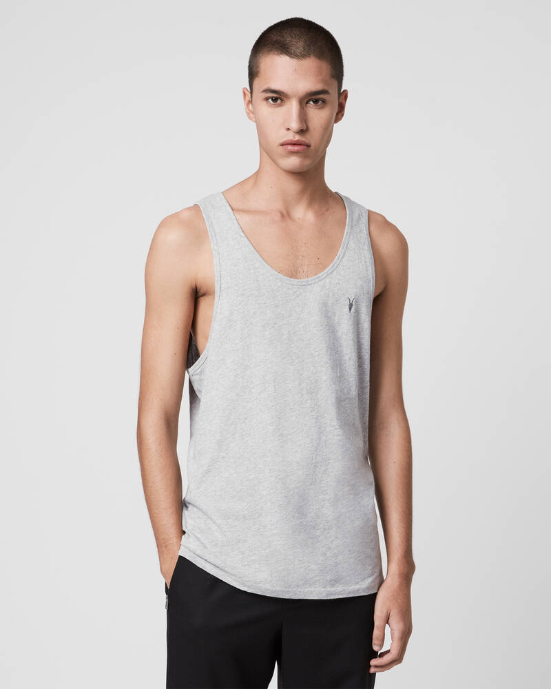 Allsaints Tonic T-shirt Herr Grå | SE.MD110E-107