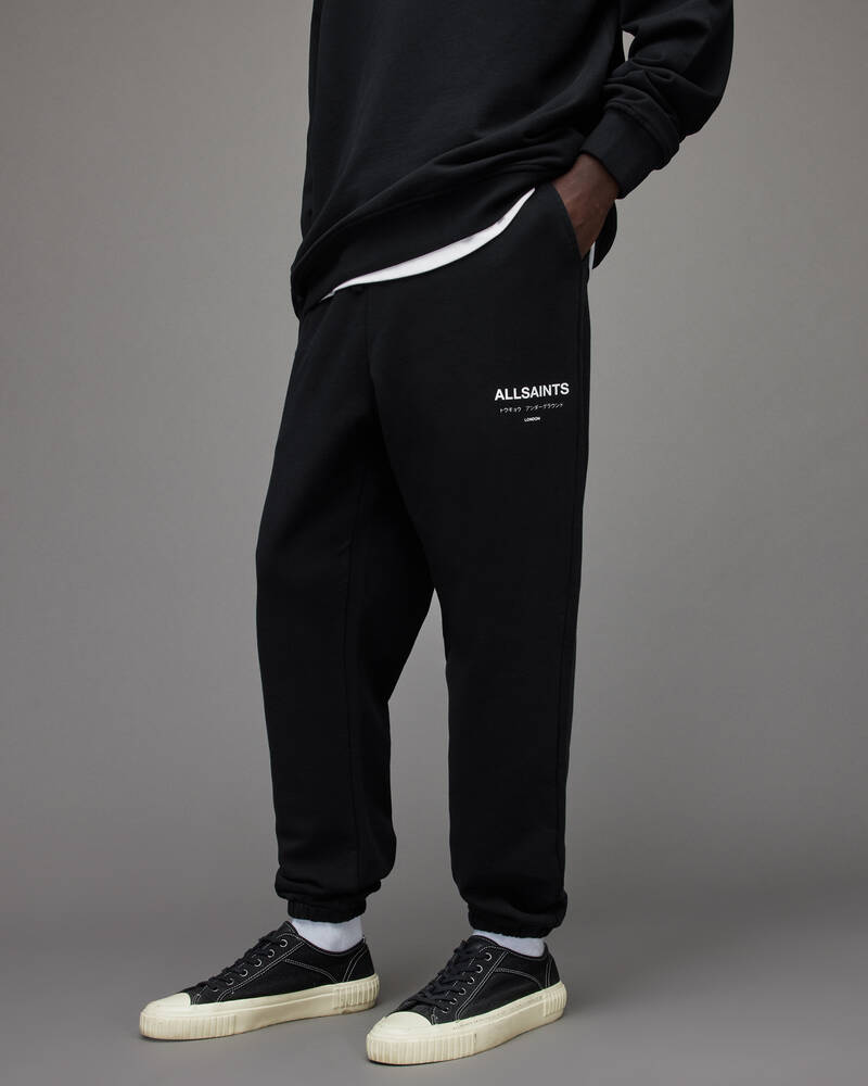 Allsaints Underground Sweatpants Långbyxor Herr Svarta | SE.MG323X-451