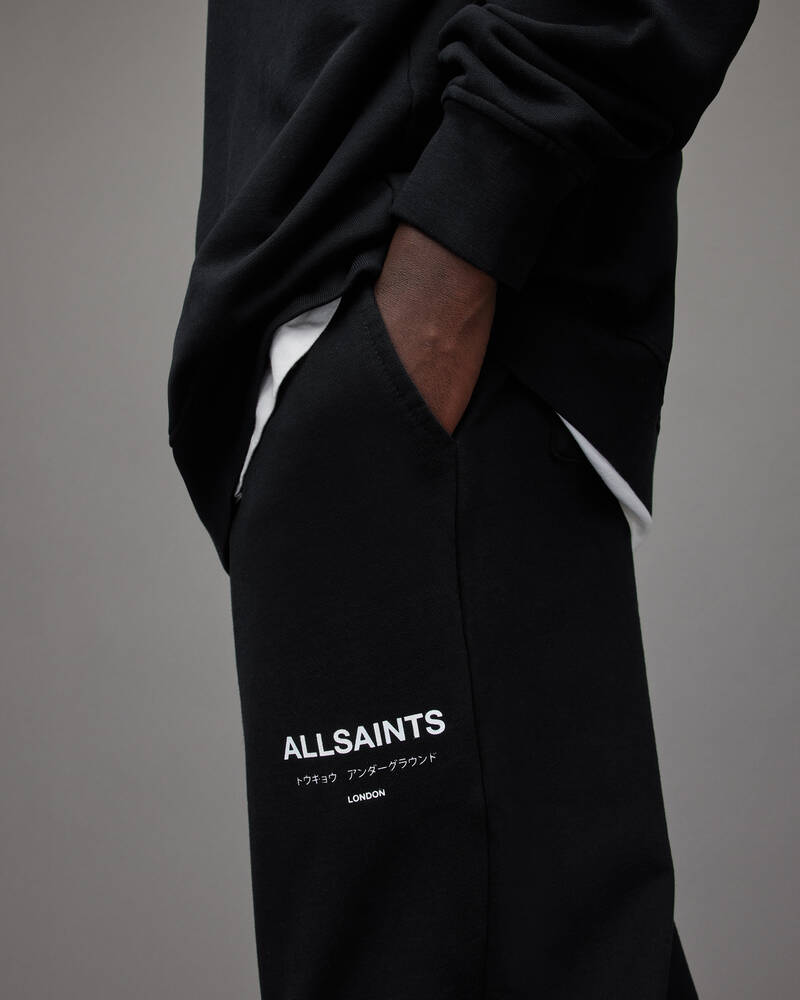 Allsaints Underground Sweatpants Långbyxor Herr Svarta | SE.MG323X-451