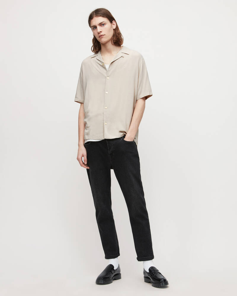 Allsaints Venice Shirt Skjorta Herr Grå Bruna | SE.MS234W-7574