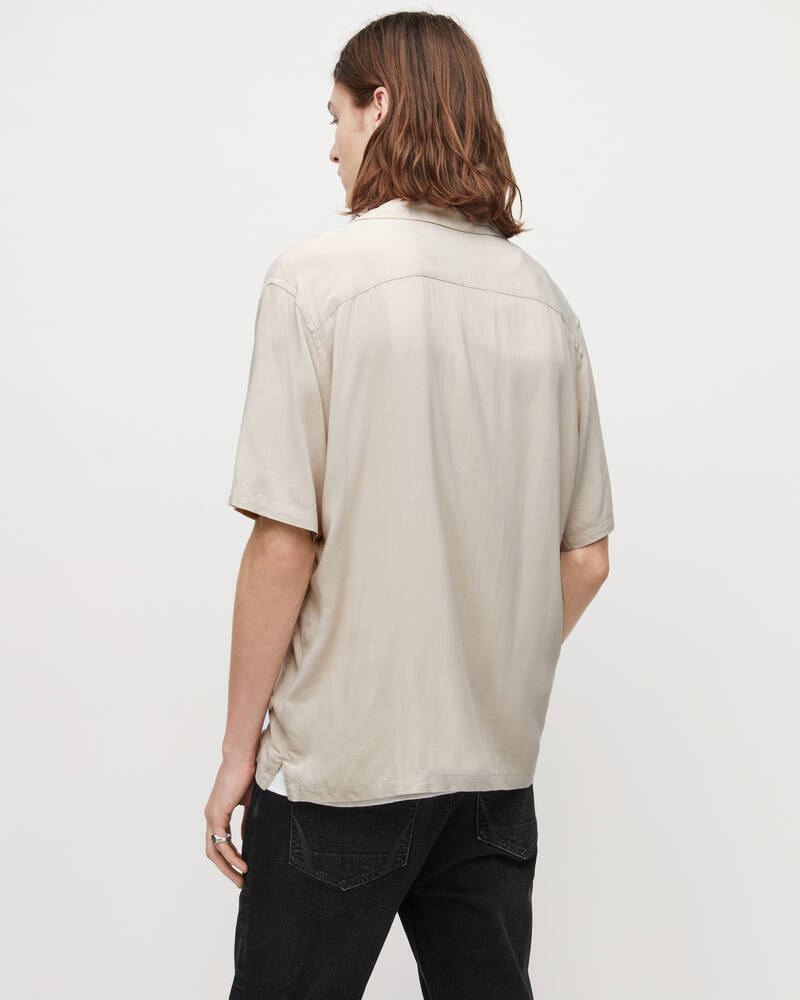 Allsaints Venice Shirt Skjorta Herr Grå Bruna | SE.MS234W-7574