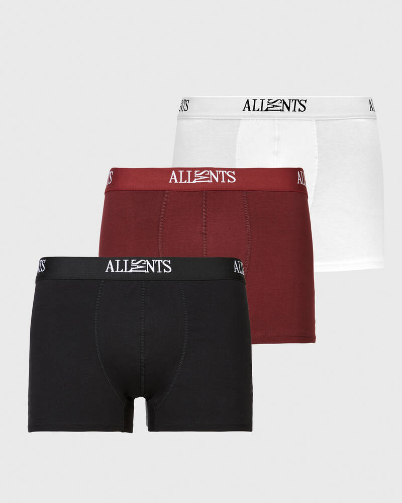 Allsaints Wren Boxers 3 Pack Strumpor Herr Röda | SE.MD083X-7844