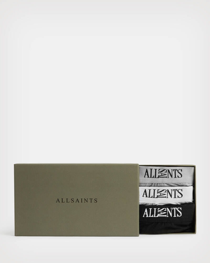 Allsaints Wren Boxers 3 Pack Strumpor Herr Svarta | SE.MD293V-7458