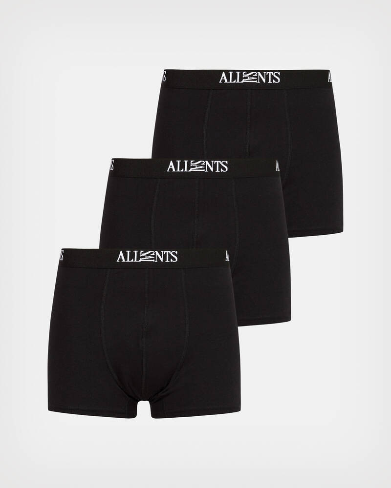 Allsaints Wren Boxers 3 Pack Strumpor Herr Svarta Svarta Svarta | SE.MD329V-4166